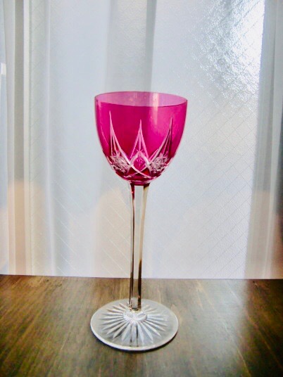 バカラ ラインワイングラスセット - Antiques Violetta